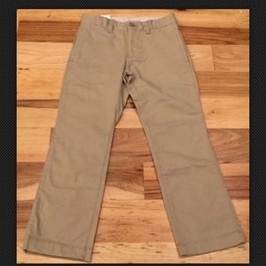 Gap Boys 6 Regular Straight Stretch Tan Brown Pants